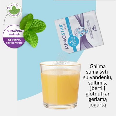 MEMOSTAR® FOCUS su saldikliu, milteliai N30