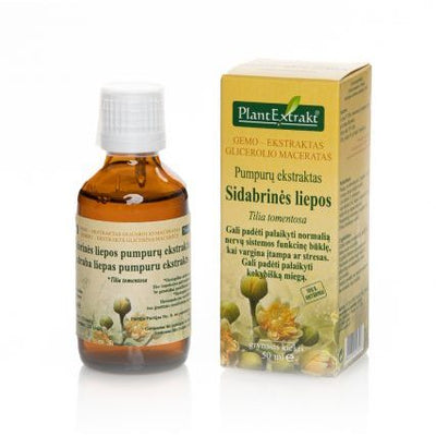 Sidabrinių liepų pumpurų ekstraktas, geriamieji lašai 50 ml