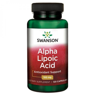 SWANSON Alfa lipoinė rūgštis 100 mg, kapsulės N120