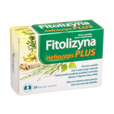 Fitolizyna Nefrocaps PLUS, kapsulės N30