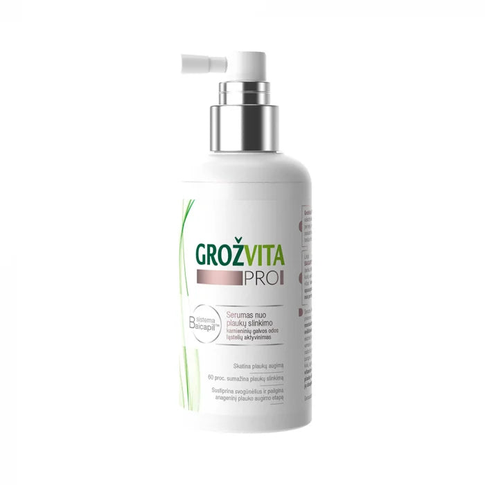 GROŽVITA serumas nuo plaukų slinkimo 125 ml, nuotrauka Nr. 2