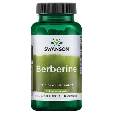 SWANSON Berberinas (natūralus) 400 mg, kapsulės N60
