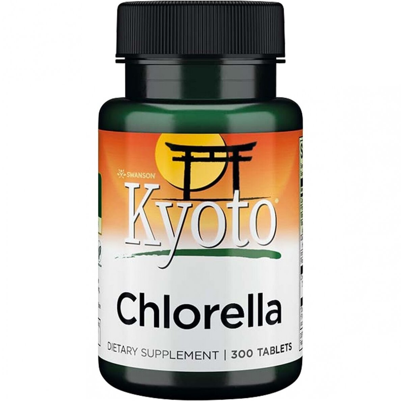 SWANSON Chlorella (Chlorelė), tabletės N300, nuotrauka Nr. 1