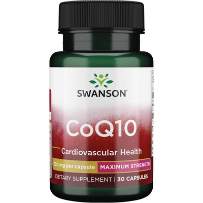 SWANSON Kofermentas Q10 200 mg, kapsulės N30
