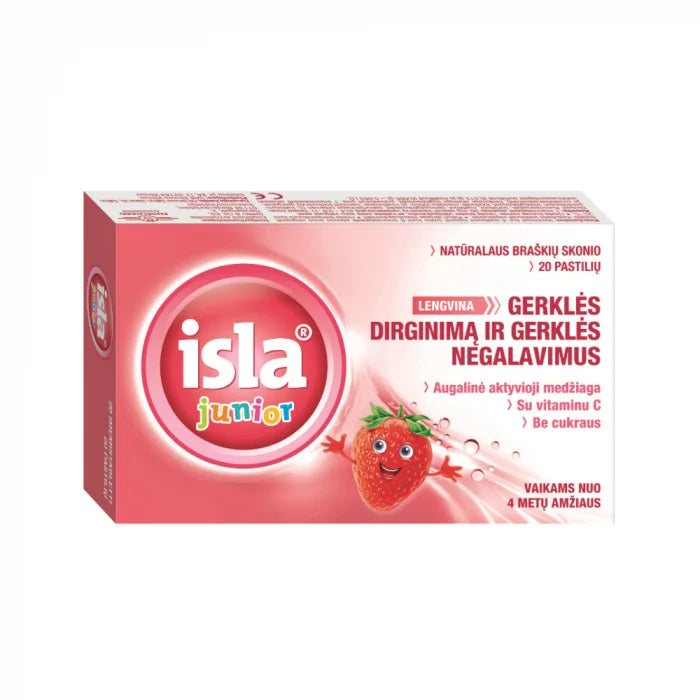 Isla Junior pastilės N20, nuotrauka Nr. 1