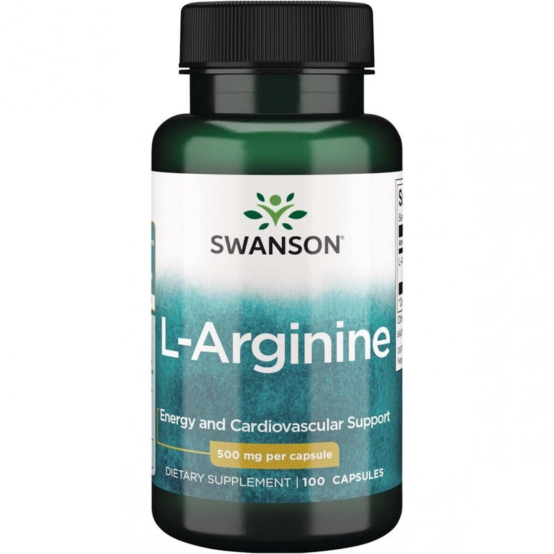 SWANSON L - Argininas 500 mg, kapsulės N100, nuotrauka Nr. 1