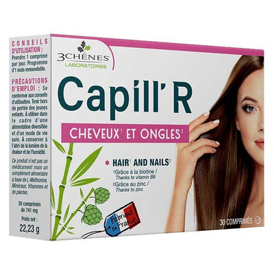 3 CHÊNES Capill’R, tabletės N30
