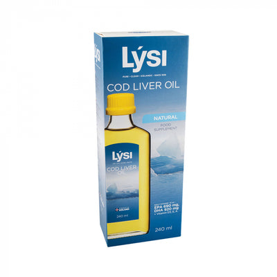 LYSI natūralūs žuvų taukai, 240ml