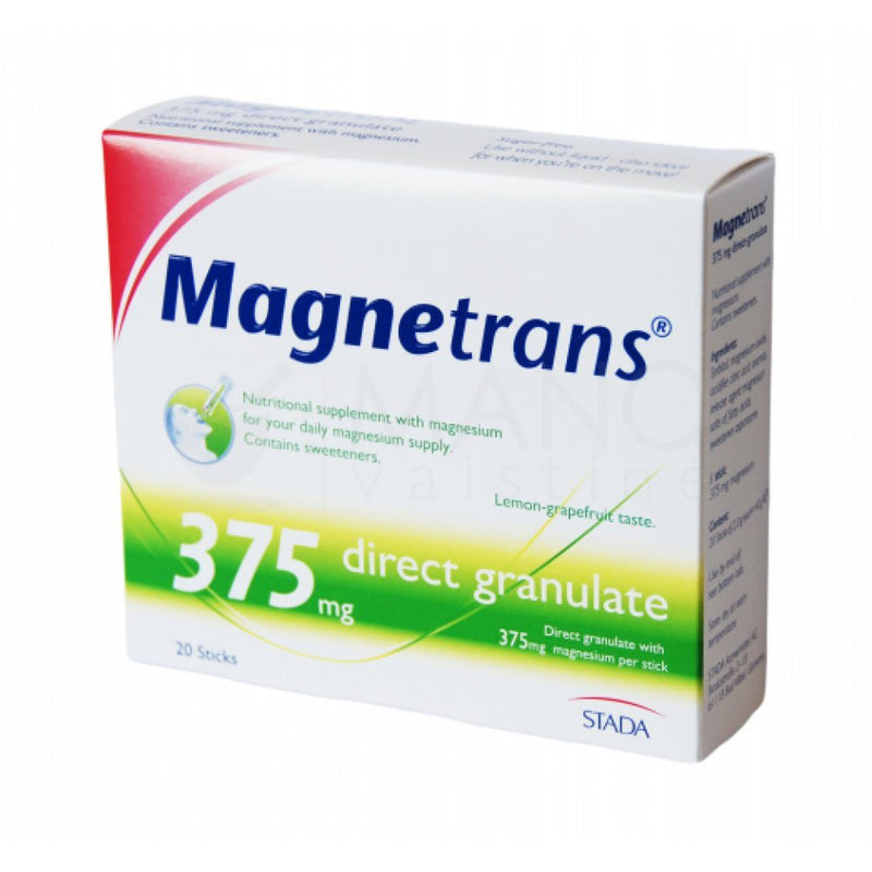 Magnetrans direkt 375mg burnoje tirpstančios granulės, N20, nuotrauka Nr. 1
