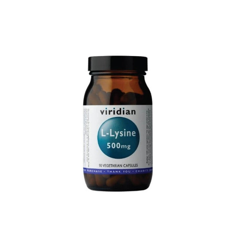VIRIDIAN L - Lizinas 500 mg, kapsulės N90, nuotrauka Nr. 1
