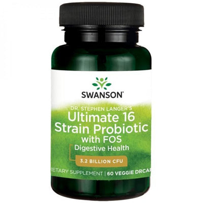 SWANSON Pieno rūgšties bakterijos - 16 (probiotikai), kapsulės N60