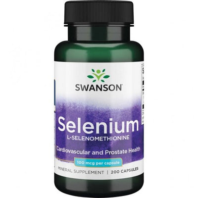SWANSON Selenas 100 mcg, kapsulės N200